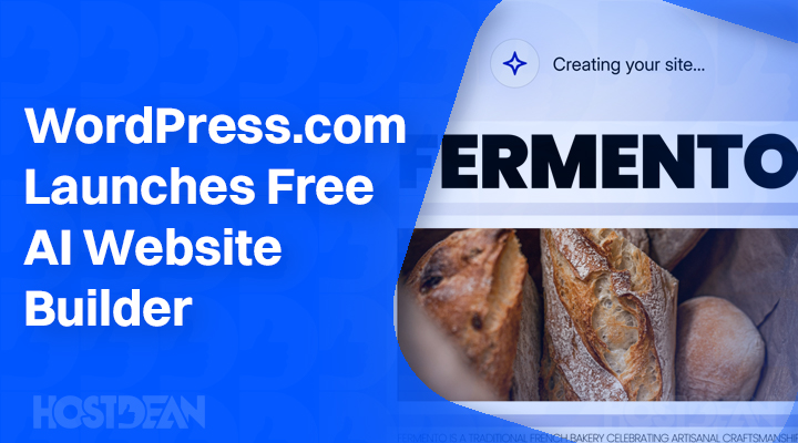 WordPress.com Launches Free AI Website Builder