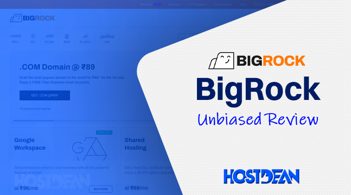 BigRock Review