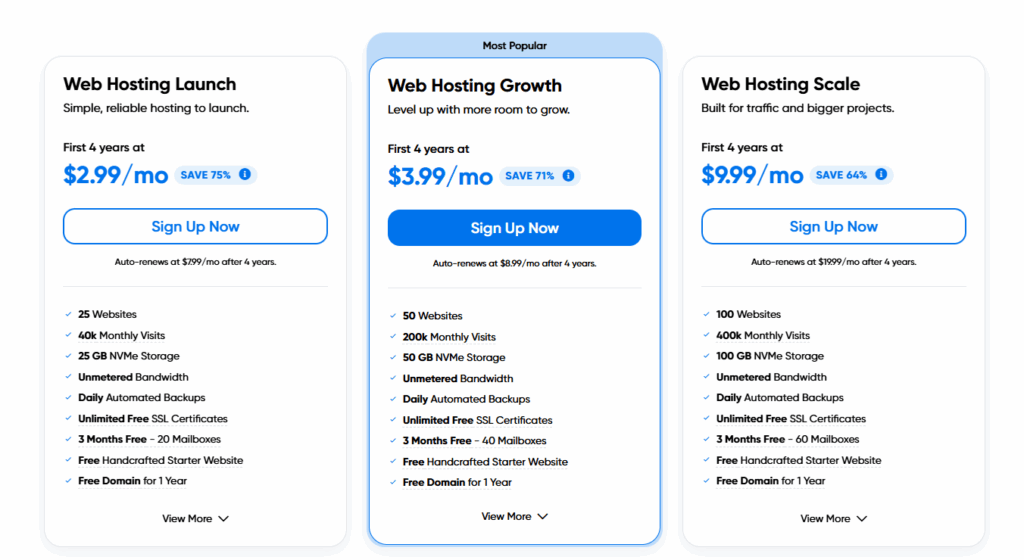 DreamHost new hosting plans