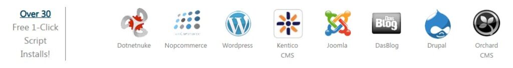 SmarterASP.NET 1-Click Script Installs